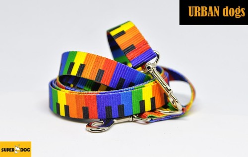 Smycz Urban Dogs przepinana – melody dla psa – regulowana smycz miejska