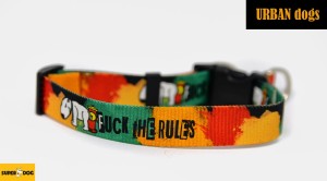 Obroża dla psa   Urban dogs -No rules  