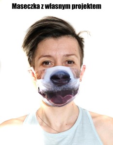 Maseczka ochronna -własny projekt