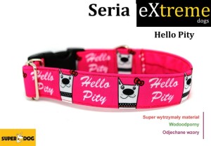 Obroża dla psa:  Hello Pity