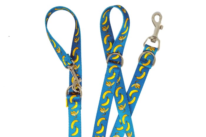 Wytrzymała smycz Urban Dogs przepinana – banana dla psa Superdog