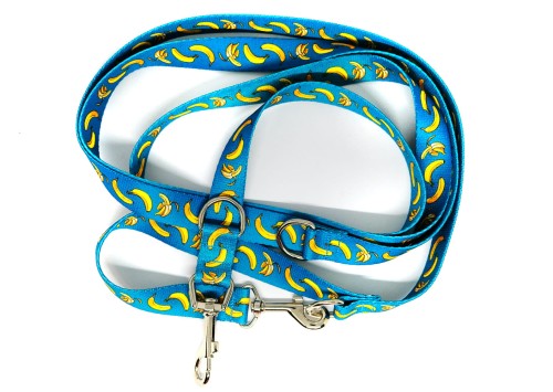 Smycz Urban Dogs przepinana – banana dla psa – regulowana smycz miejska