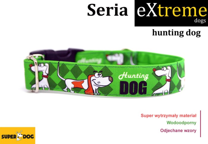 Obroża dla psa myśliwskiego Hunting Dog – wytrzymała obroża Extreme Superdog