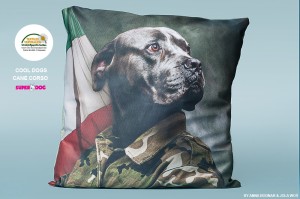 Poduszka Cane corso-40x40cm 