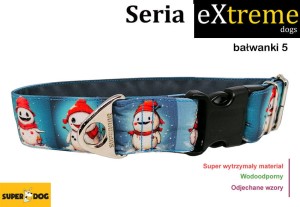 Obroża dla psa: bałwanki 5