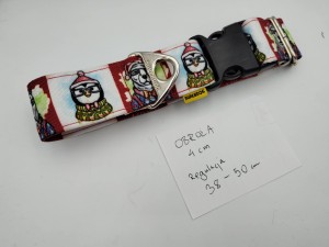 Obroża dla psa - 4cm, 40-50 klamra Frozen