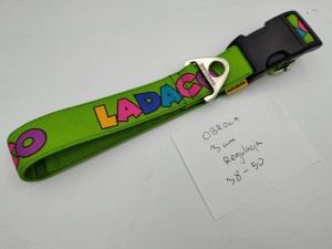Obroża dla psa - 3cm, 40-50 klamra ladaco