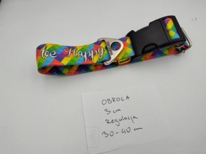 Obroża dla psa - 3cm,30-40 sweet