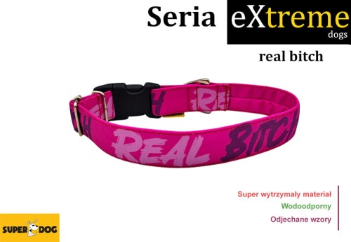 wodoodporna obroża dla psa, bardzo mocna, w różnych szerokościach, obroża dla dużego psa, obroża dla amstaffa,  wytrzymała obroża dla psa