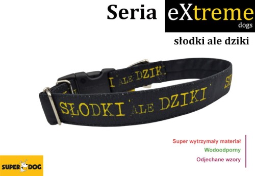 wodoodporna obroża dla psa, bardzo mocna, w różnych szerokościach, obroża dla dużego psa, obroża dla amstaffa,  wytrzymała obroża dla psa