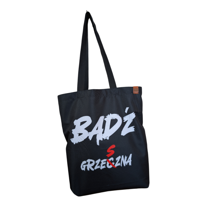 Torba z manifestem feministycznym, torba dla buntowniczek, feministyczne gadżety, fighter, stylowe torby