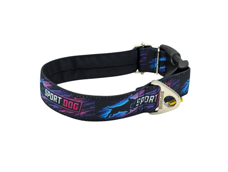 Obroża sportowa dla psa Sport Dog Neon Rush – wytrzymała obroża Extreme Superdog