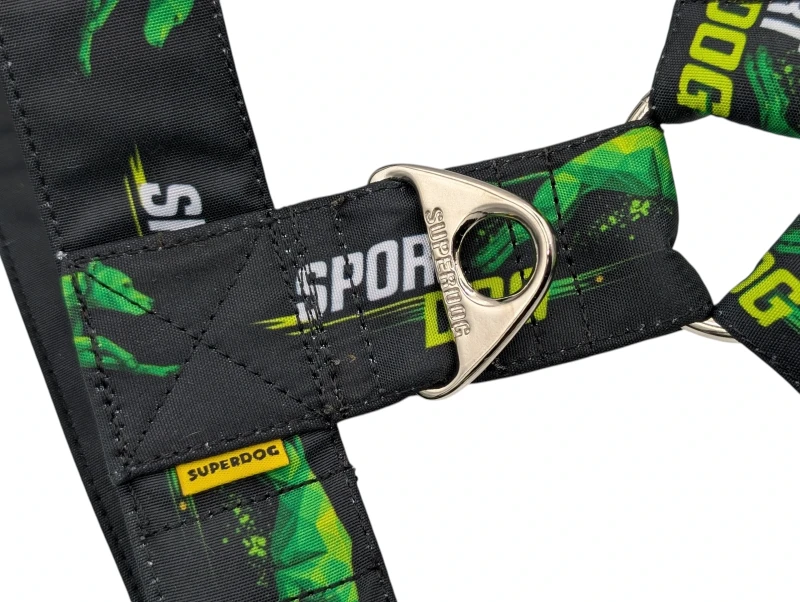 Szelki guard z wzorem sportowym dla psa