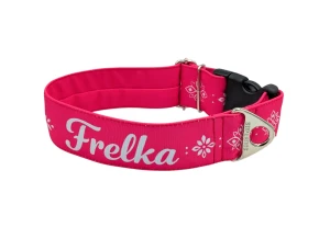 Obroża dla psa: Frelka (Różowa)